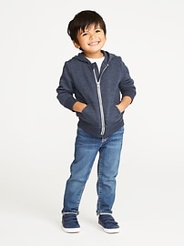 View large product image 3 of 4. Zip-Front Hoodie for Toddler Boys