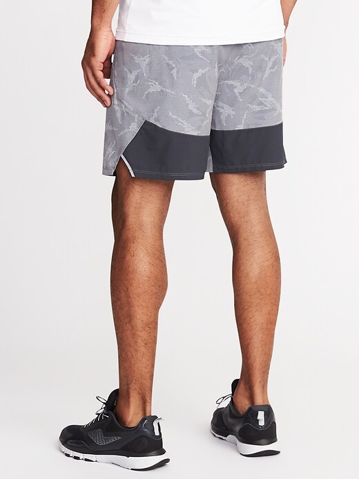 View large product image 2 of 2. Go-Dry 4-Way Stretch Run Shorts -- 7-inch inseam