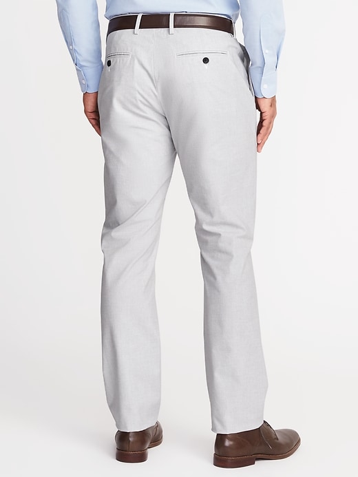 View large product image 2 of 2. Straight Signature Built-In Flex Non-Iron Pants