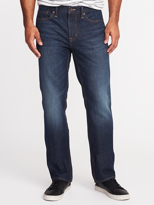 View large product image 1 of 1. Rigid Boot-Cut Jeans
