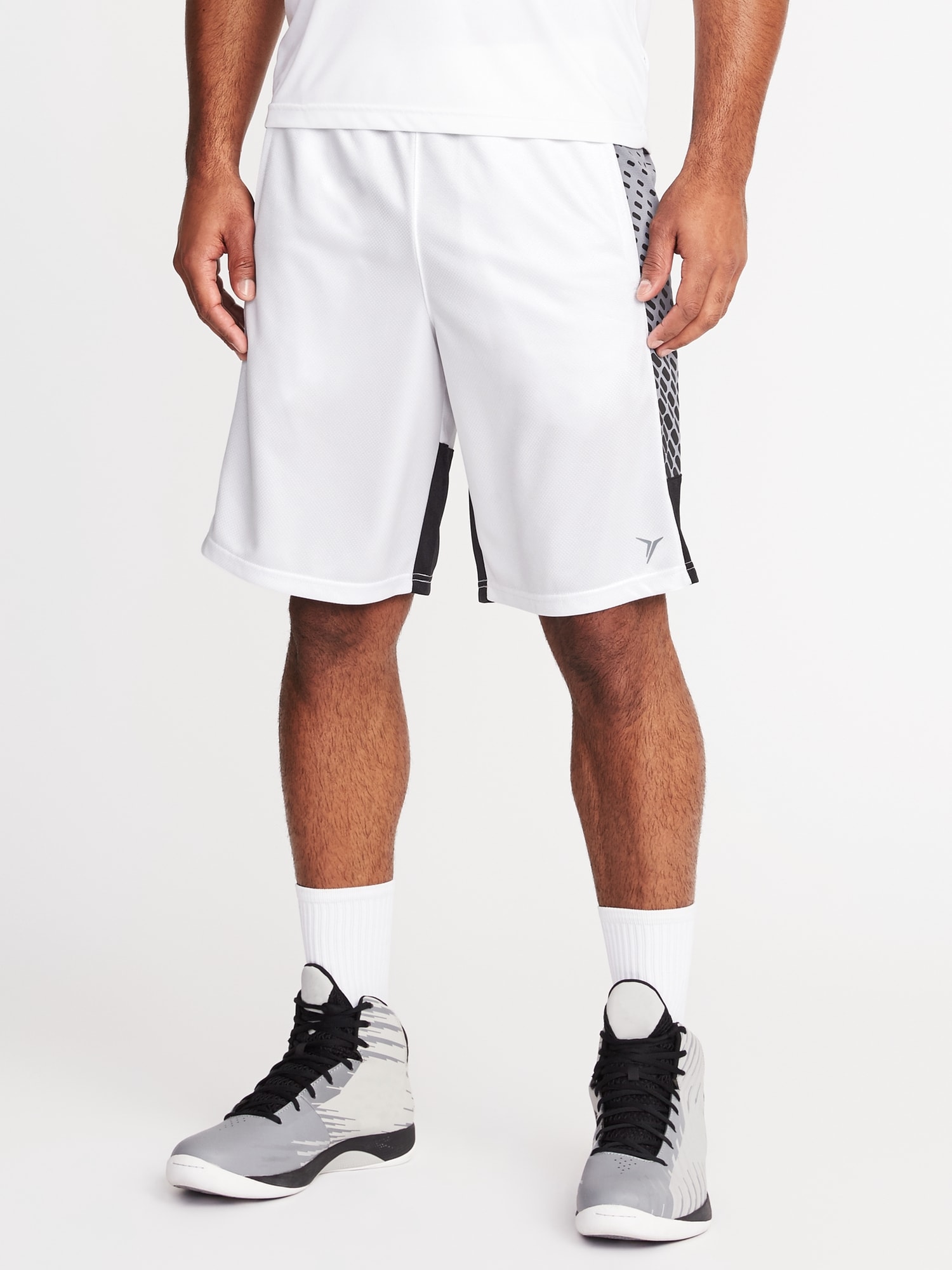 GoDry Mesh Basketball Shorts for Men (10") Old Navy