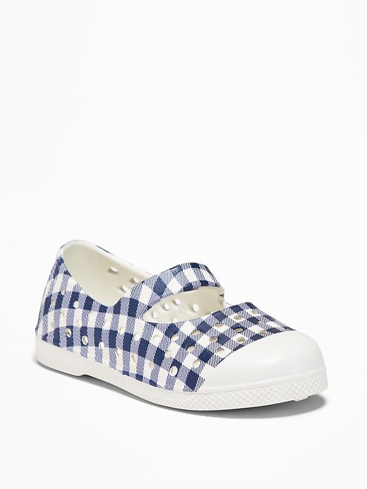 View large product image 1 of 4. Printed Mary-Jane Slip-Ons for Toddler Girls