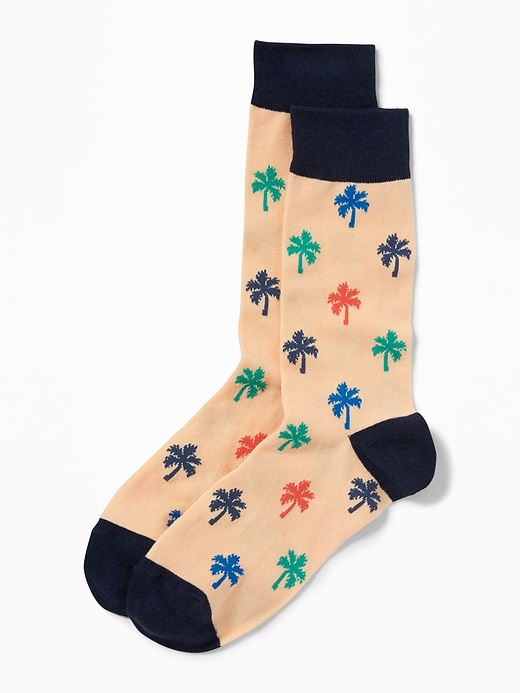 View large product image 1 of 1. Printed Statement Socks for Men