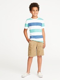 View large product image 3 of 3. Authentic Straight Cargo Shorts For Boys