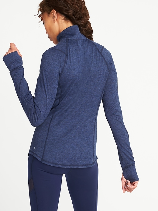 Image number 2 showing, Full-Zip Compression Jacket for Women