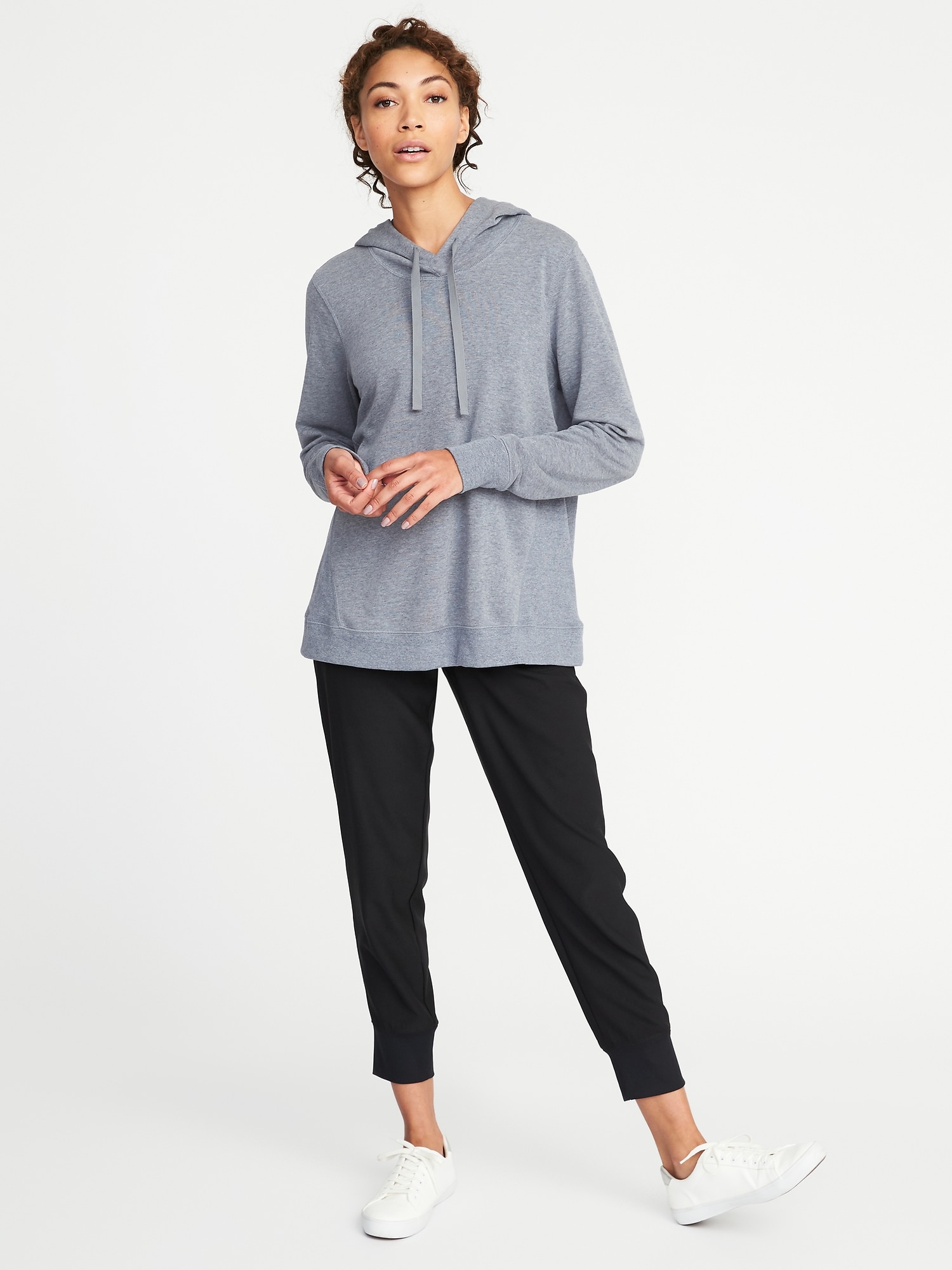 French-Terry Swing Hoodie for Women | Old Navy
