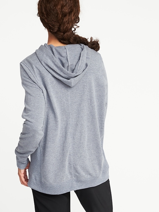 Image number 2 showing, French-Terry Swing Hoodie for Women