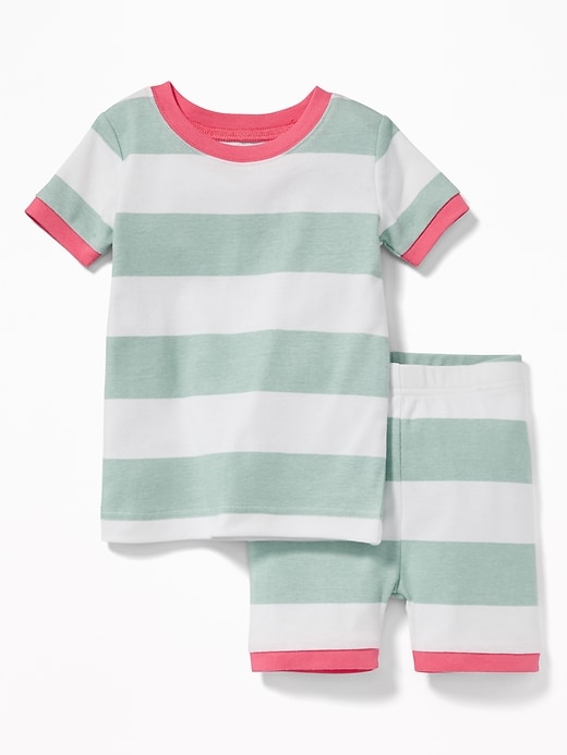 View large product image 1 of 1. Rugby-Stripe Sleep Set for Toddler & Baby