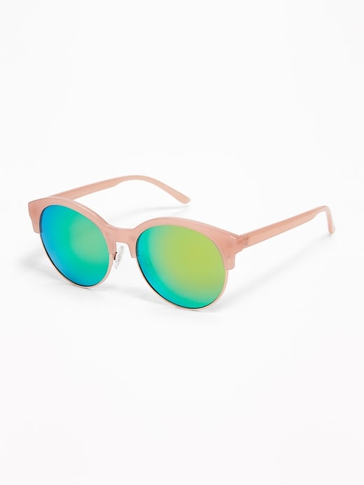 View large product image 1 of 1. Half-Frame Sunglasses for Women