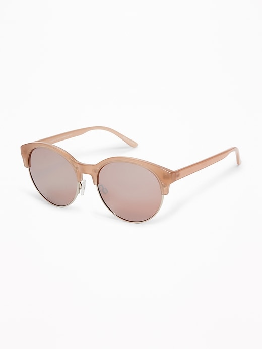 View large product image 1 of 1. Half-Frame Sunglasses for Women