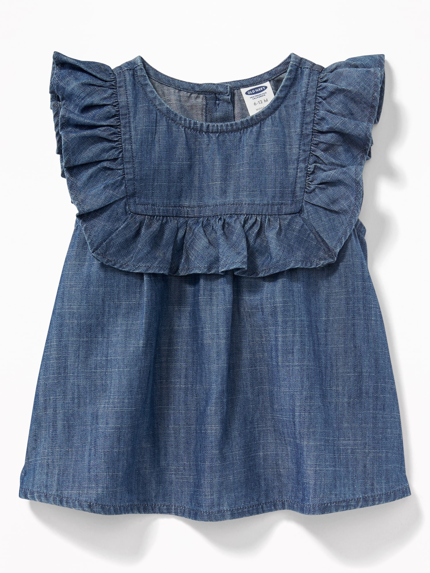 Ruffled Chambray Top for Baby | Old Navy