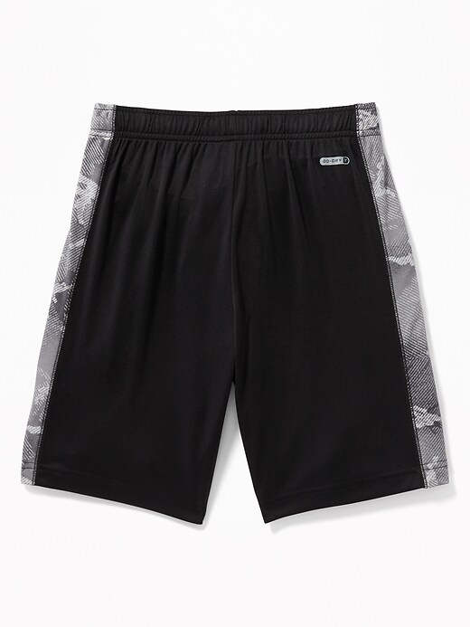 View large product image 2 of 3. Go-Dry Side-Panel Shorts For Boys