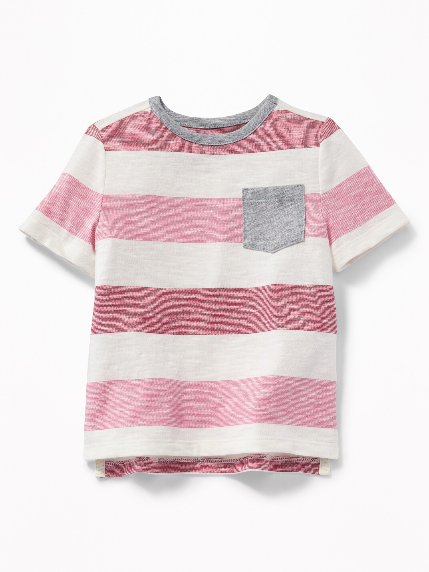 Striped Slub-Knit Pocket Tee for Toddler Boys | Old Navy