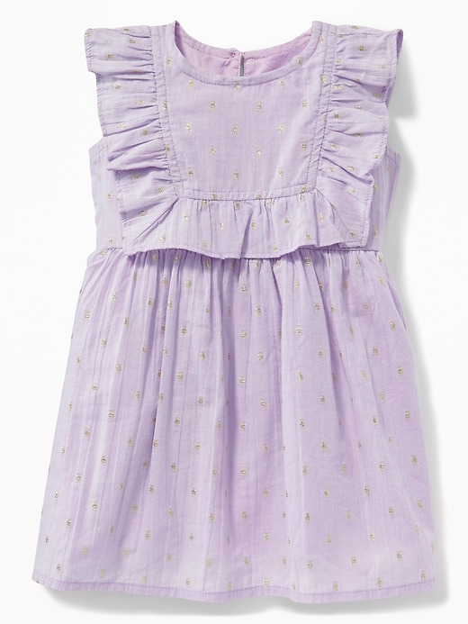 View large product image 1 of 1. Ruffled Fit & Flare Dress for Baby