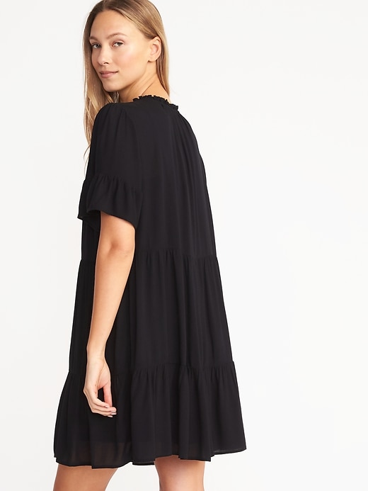 Tiered Pintuck Dress for Women | Old Navy