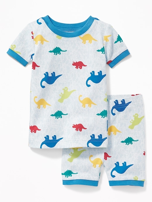 View large product image 1 of 1. Dinosaur-Camo Print Sleep Set for Toddler Boys & Baby