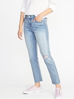 old navy girlfriend jeans
