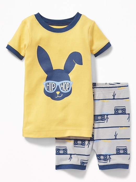 View large product image 1 of 1. "Hip Hop" Bunny Sleep Set for Toddler Boys & Baby