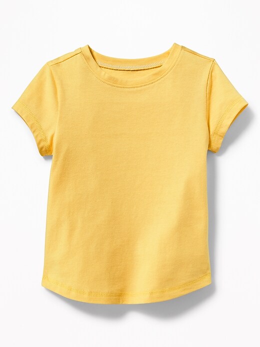 View large product image 1 of 1. Unisex Jersey Crew-Neck T-Shirt for Toddler