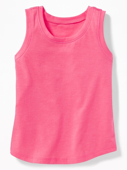 View large product image 1 of 1. Jersey Tank for Toddler Girls