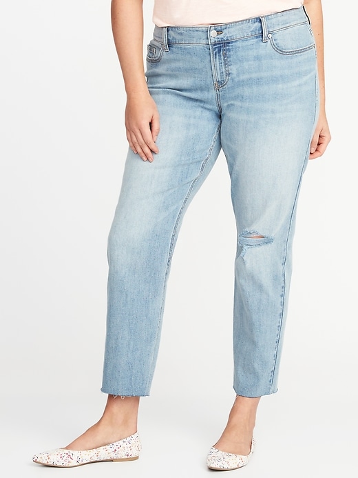 View large product image 1 of 3. The Plus-Size Power Jean, a.k.a. The Perfect Straight