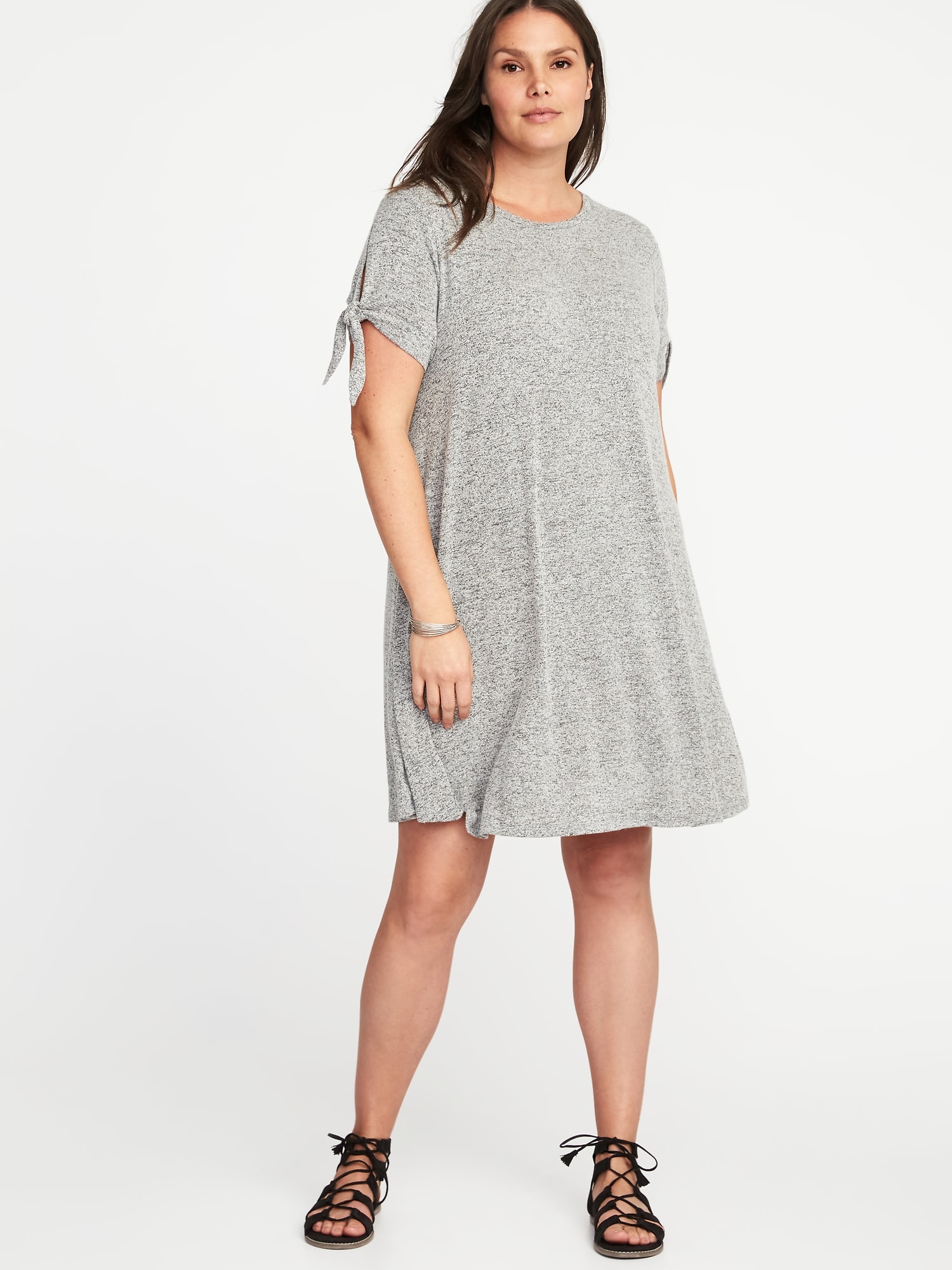 Old navy plush knit swing outlet dress