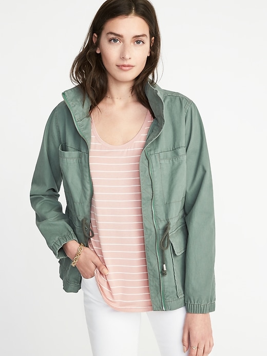 View large product image 1 of 1. Twill Field Jacket for Women