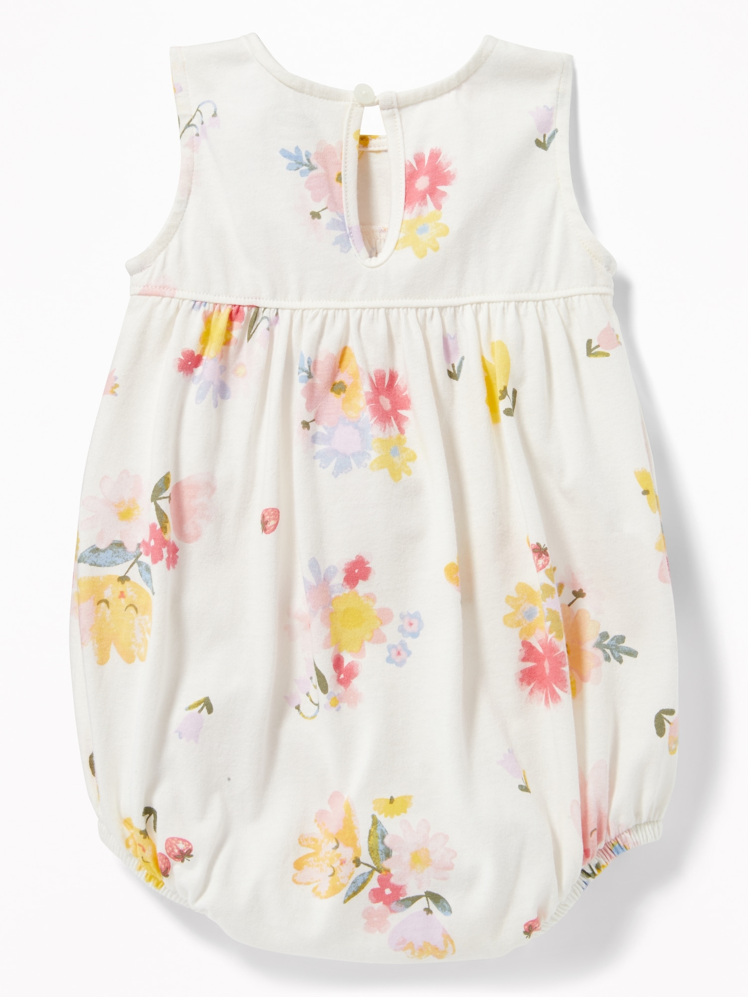 Sleeveless Floral Bubble One-Piece for Baby | Old Navy