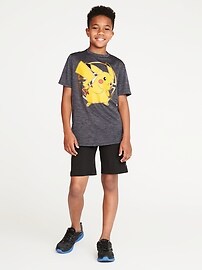 View large product image 3 of 3. Go-Dry Pokémon&#153 Graphic Tee for Boys