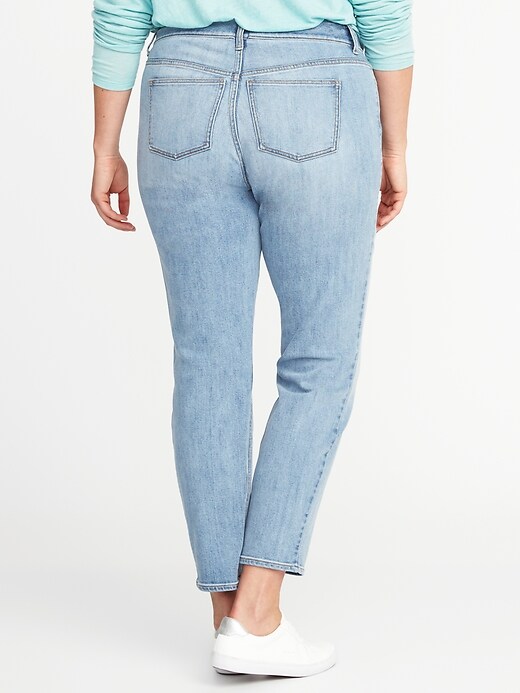View large product image 2 of 3. The Plus-Size Power Jean, a.k.a. The Perfect Straight