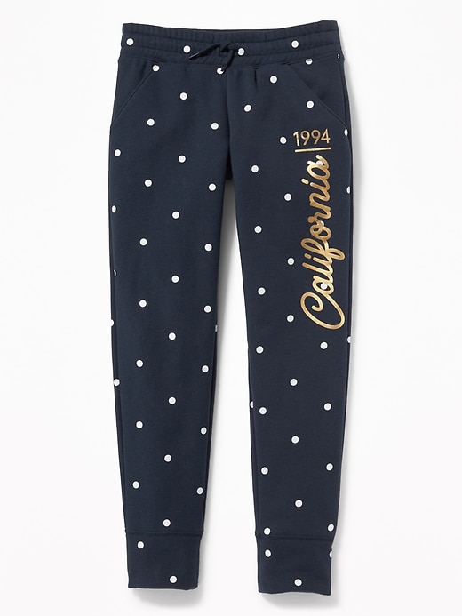 Logo-Graphic Joggers for Girls | Old Navy