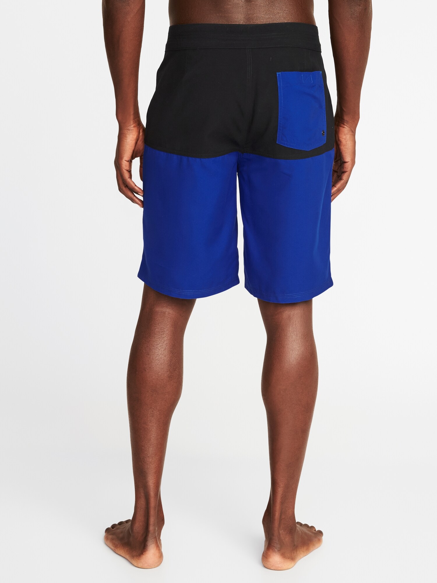 ColorBlock Board Shorts for Men 10inch inseam Old Navy