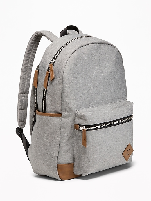 View large product image 1 of 1. Zip-Top Backpack