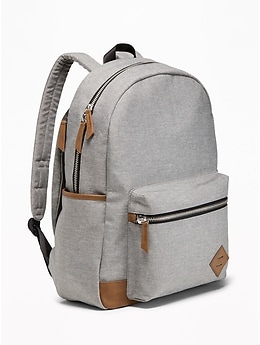 Zip-Top Backpack for Men | Old Navy