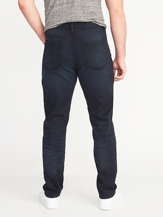 View large product image 2 of 2. Athletic Built-In Flex Blue-Black Jeans