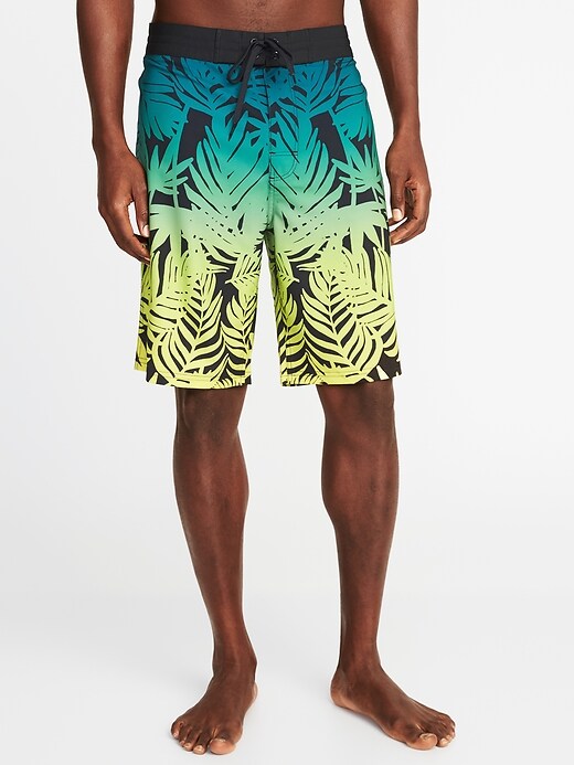 View large product image 1 of 1. Built-In Flex Board Shorts - 10-inch inseam