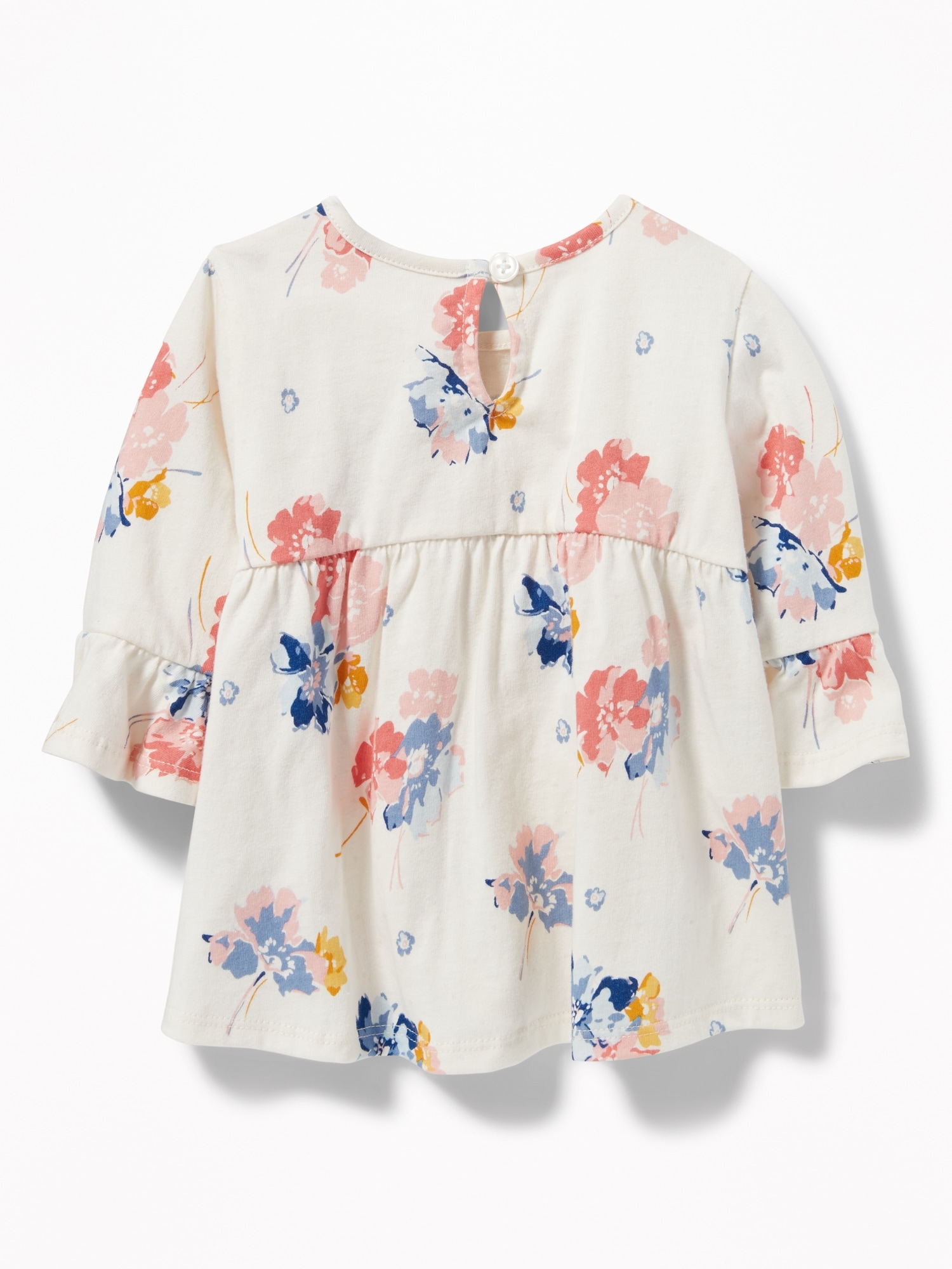 Ruffle-Trim Floral Jersey Top for Baby | Old Navy