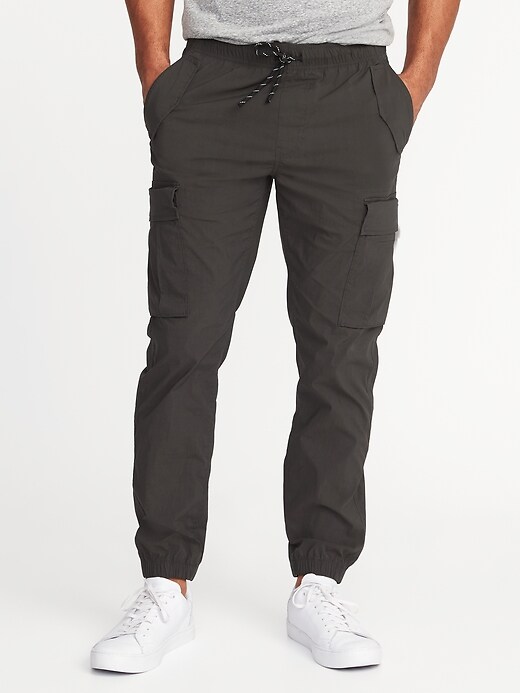 View large product image 1 of 1. Slim Dry-Quick Built-In Flex Cargo Joggers