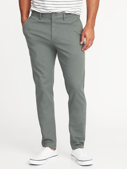 View large product image 1 of 1. Relaxed Slim Ultimate Built-In Flex Khakis for Men