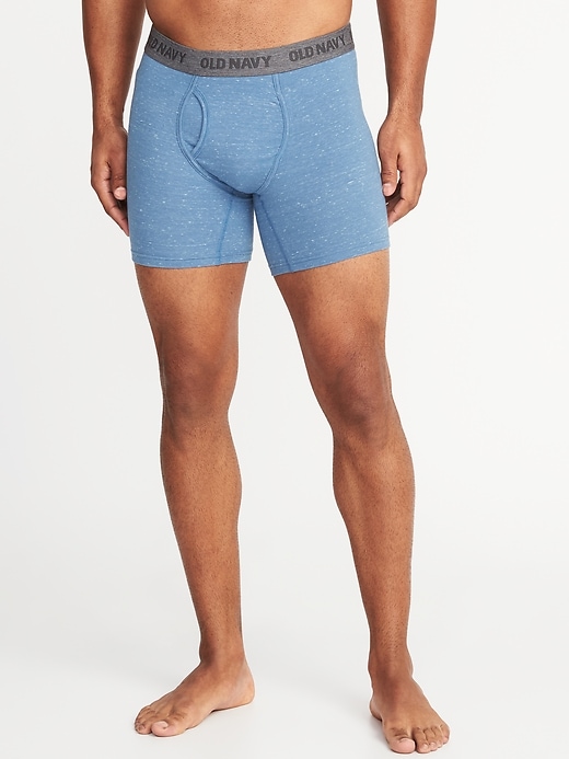 View large product image 1 of 1. Soft-Washed Boxer Briefs for Men