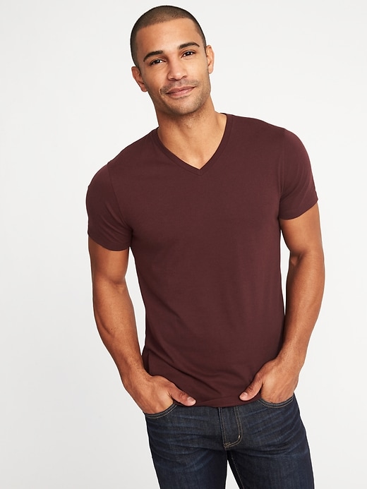 Oldnavy Soft-Washed Perfect-Fit V-Neck T-Shirt for Men