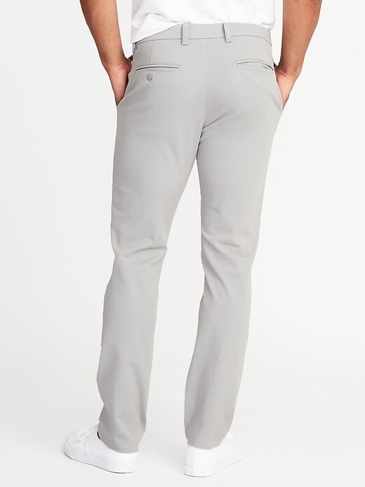 View large product image 2 of 2. Slim Ultimate Built-In Flex 360° Khakis