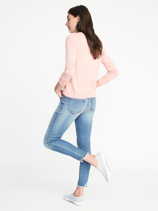 Image number 2 showing, Classic Crew-Neck Cardi for Women