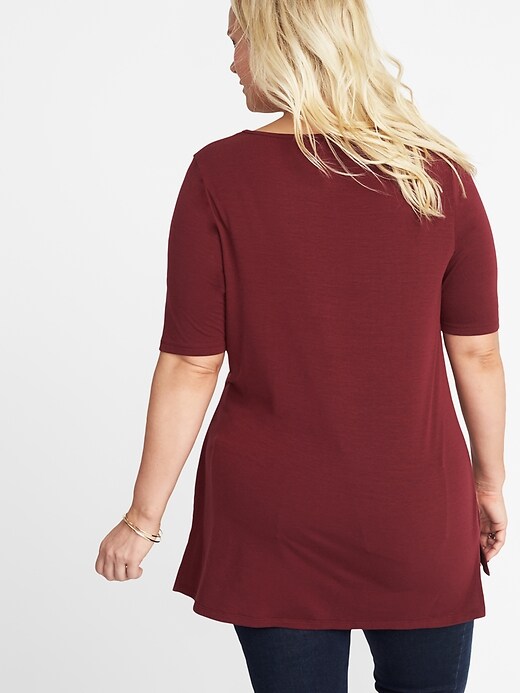 Image number 2 showing, Plus-Size Jersey Tunic