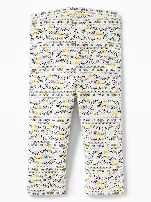 View large product image 2 of 2. Jersey Capri Leggings for Toddler Girls