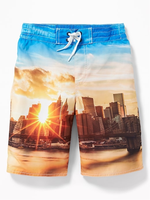 View large product image 1 of 1. Graphic Board Shorts For Boys