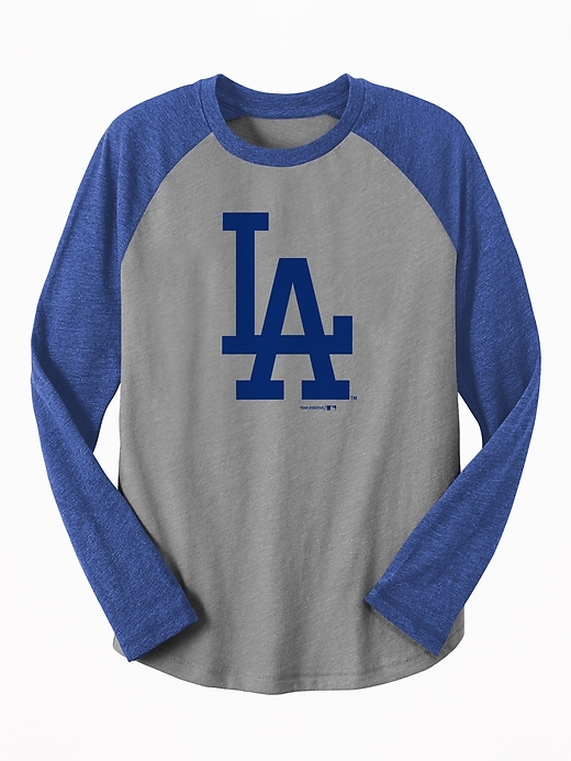 View large product image 1 of 1. MLB&#174 Team Graphic Raglan Tee for Toddler Boys