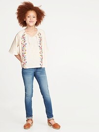 View large product image 3 of 3. Raglan-Sleeve Puff-Print Top for Girls