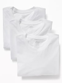 Image number 1 showing, Go-Dry Crew-Neck T-Shirts 3-Pack