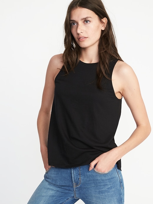 Image number 1 showing, High-Neck Swing Tank for Women